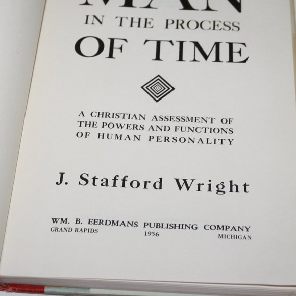 ⏳ Man in the Process of Time · 1956 Vintage Hardcover  (b.i.) - Picture 3 of 4